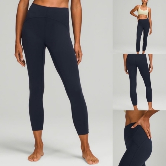 Lululemon Instill High-Rise Tight 25" True Navy Size 2 - Picture 1 of 16